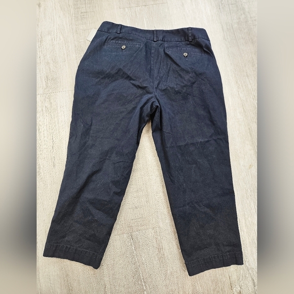 TALBOTS petite chino navy Pants 14P - Picture 2 of 4